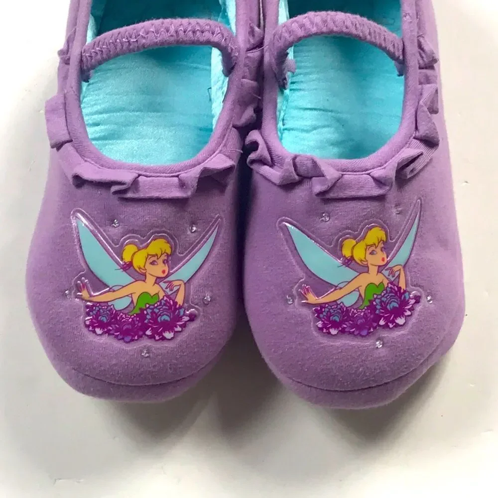 10/X$ 50 Disney Fiareis Girl Slippers Size 2/3